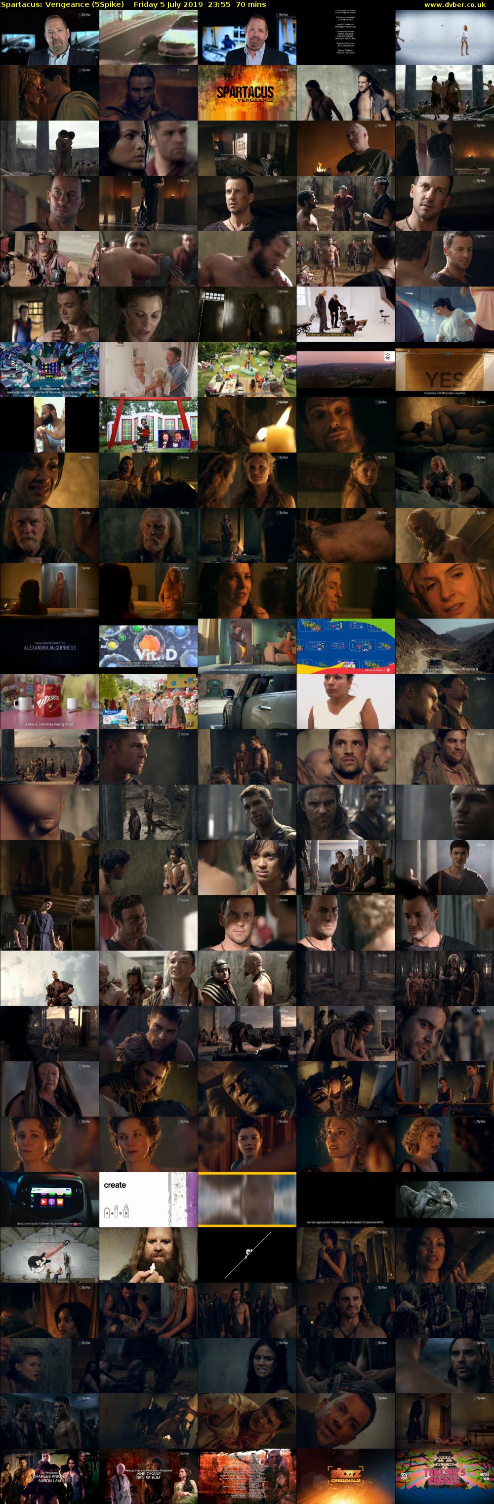 Spartacus: Vengeance (5Spike) Friday 5 July 2019 23:55 - 01:05