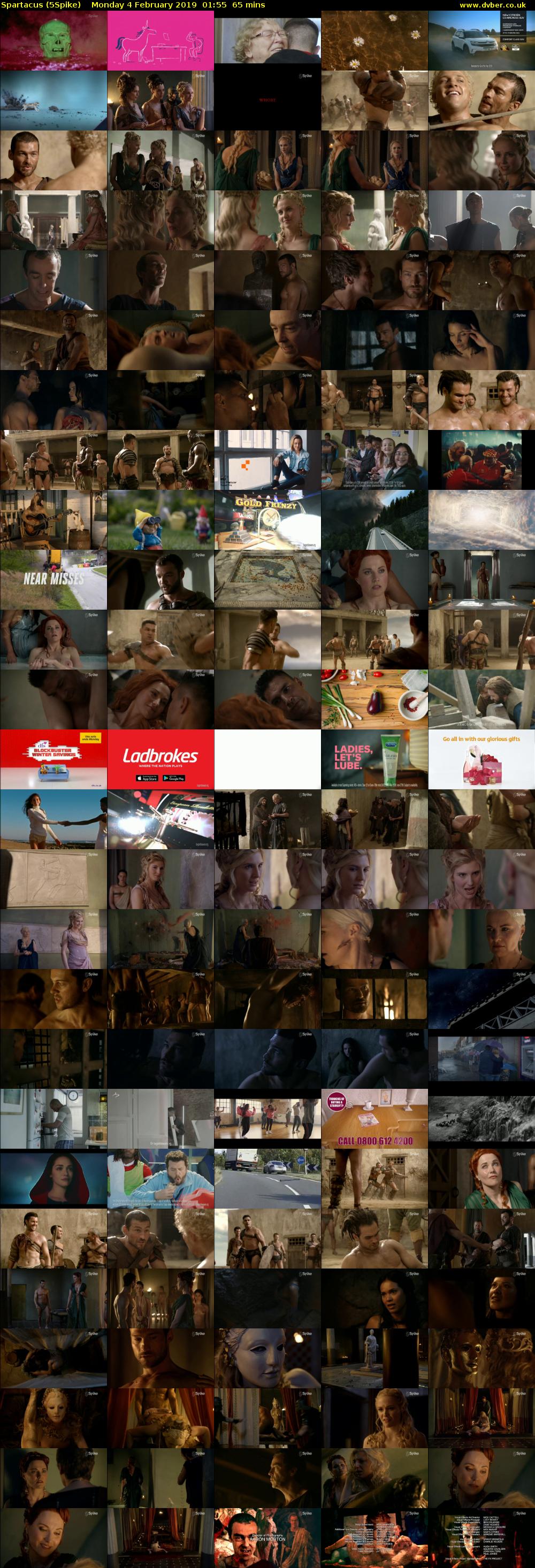 Spartacus (5Spike) Monday 4 February 2019 01:55 - 03:00