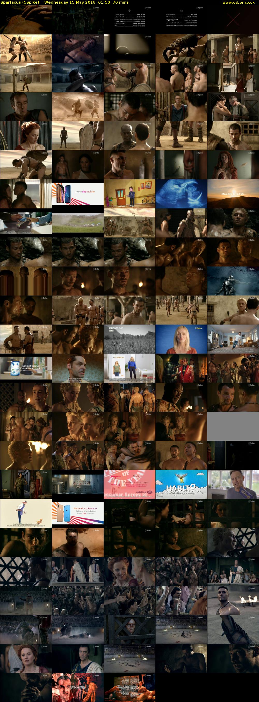 Spartacus (5Spike) Wednesday 15 May 2019 01:50 - 03:00