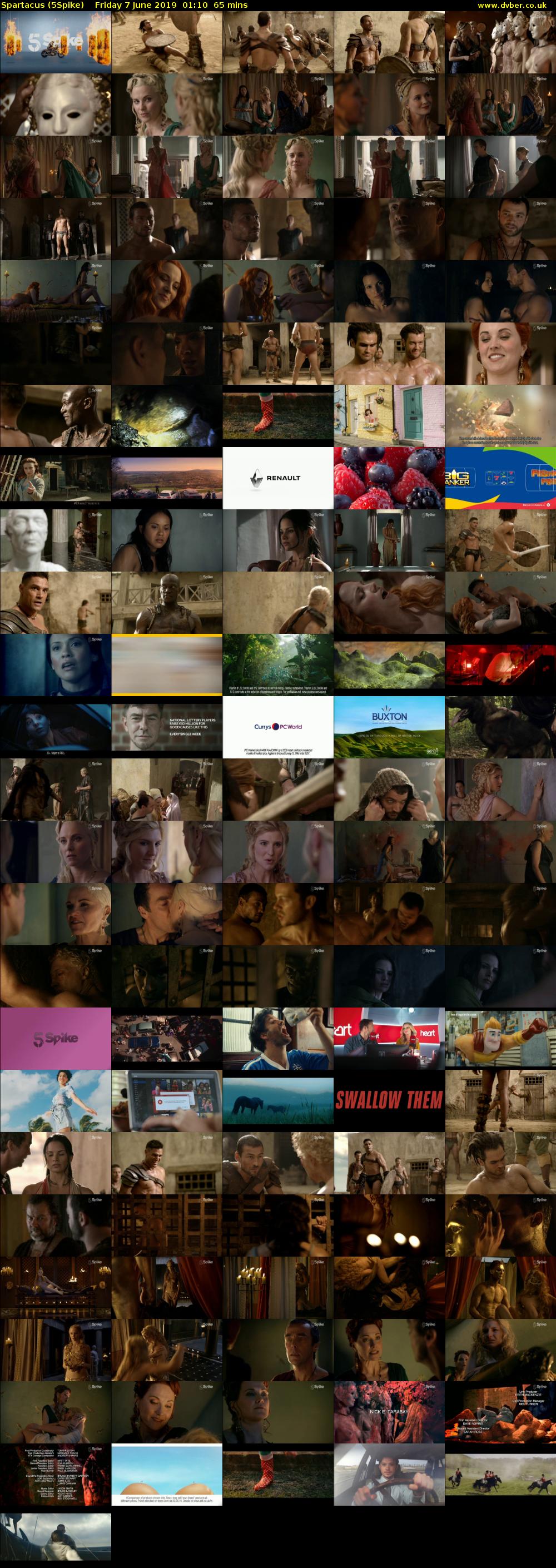 Spartacus (5Spike) Friday 7 June 2019 01:10 - 02:15