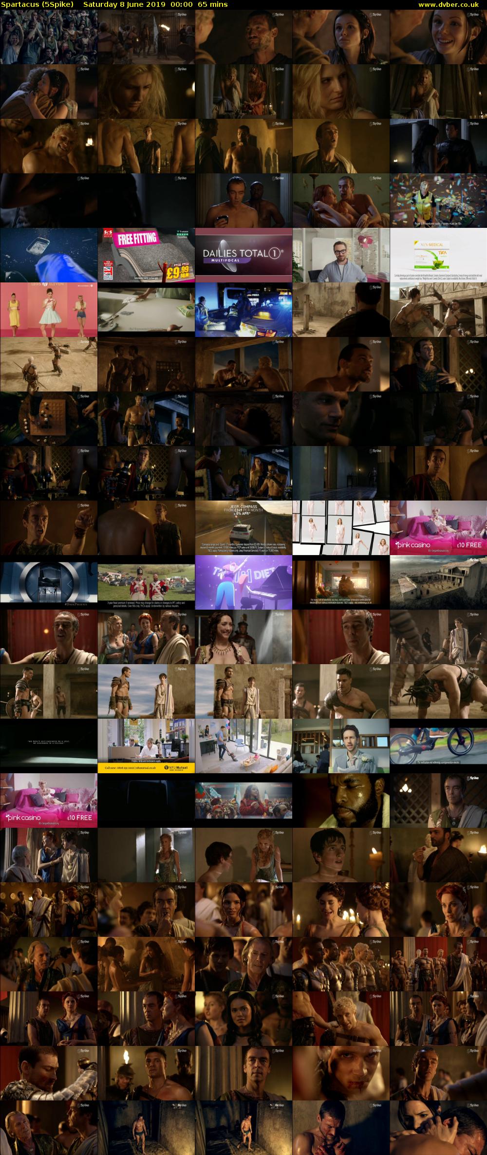 Spartacus (5Spike) Saturday 8 June 2019 00:00 - 01:05