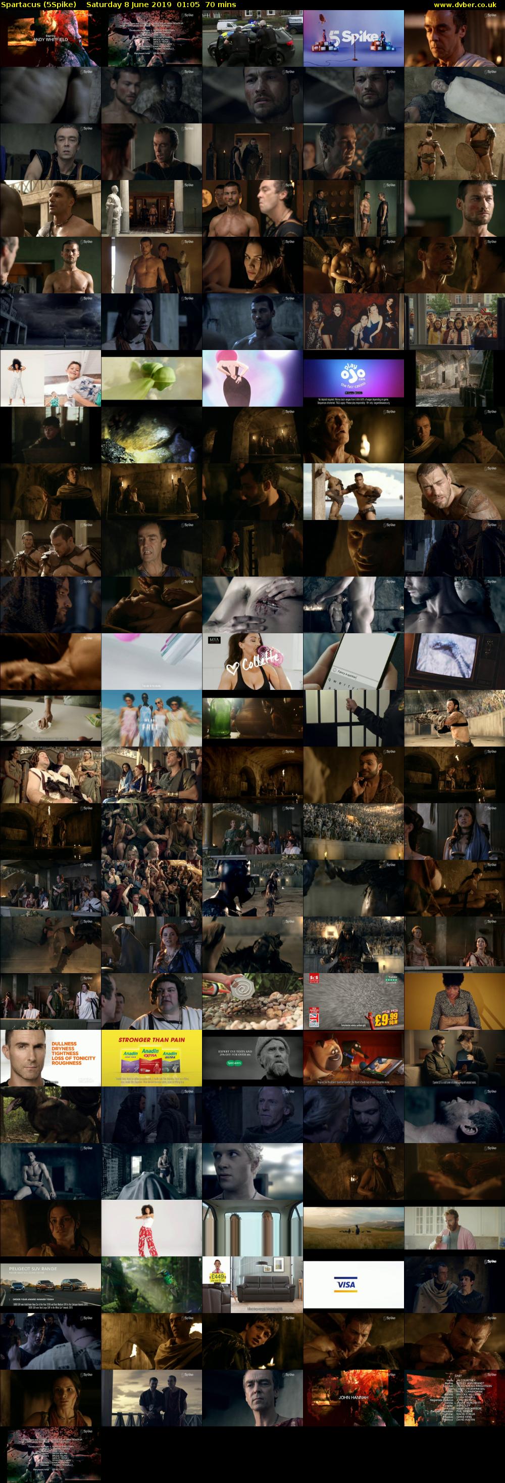 Spartacus (5Spike) Saturday 8 June 2019 01:05 - 02:15