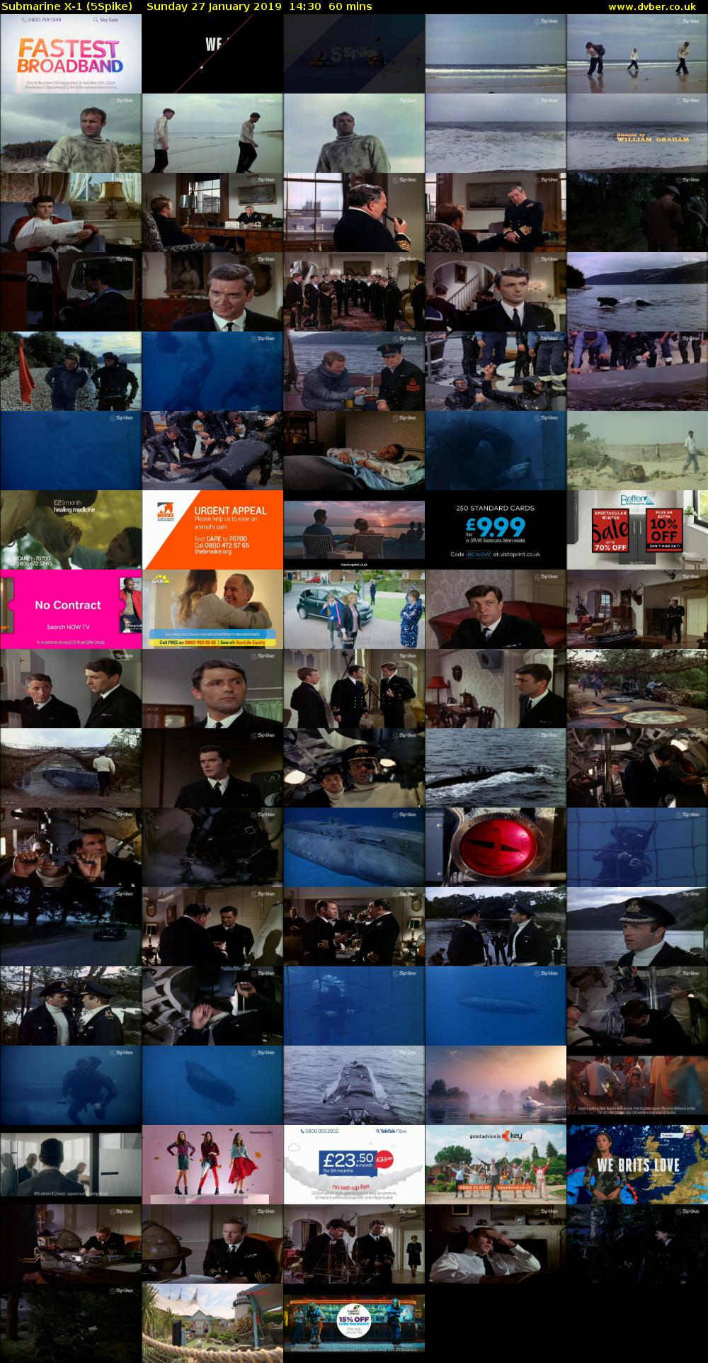 Submarine X-1 (5Spike) Sunday 27 January 2019 14:30 - 15:30