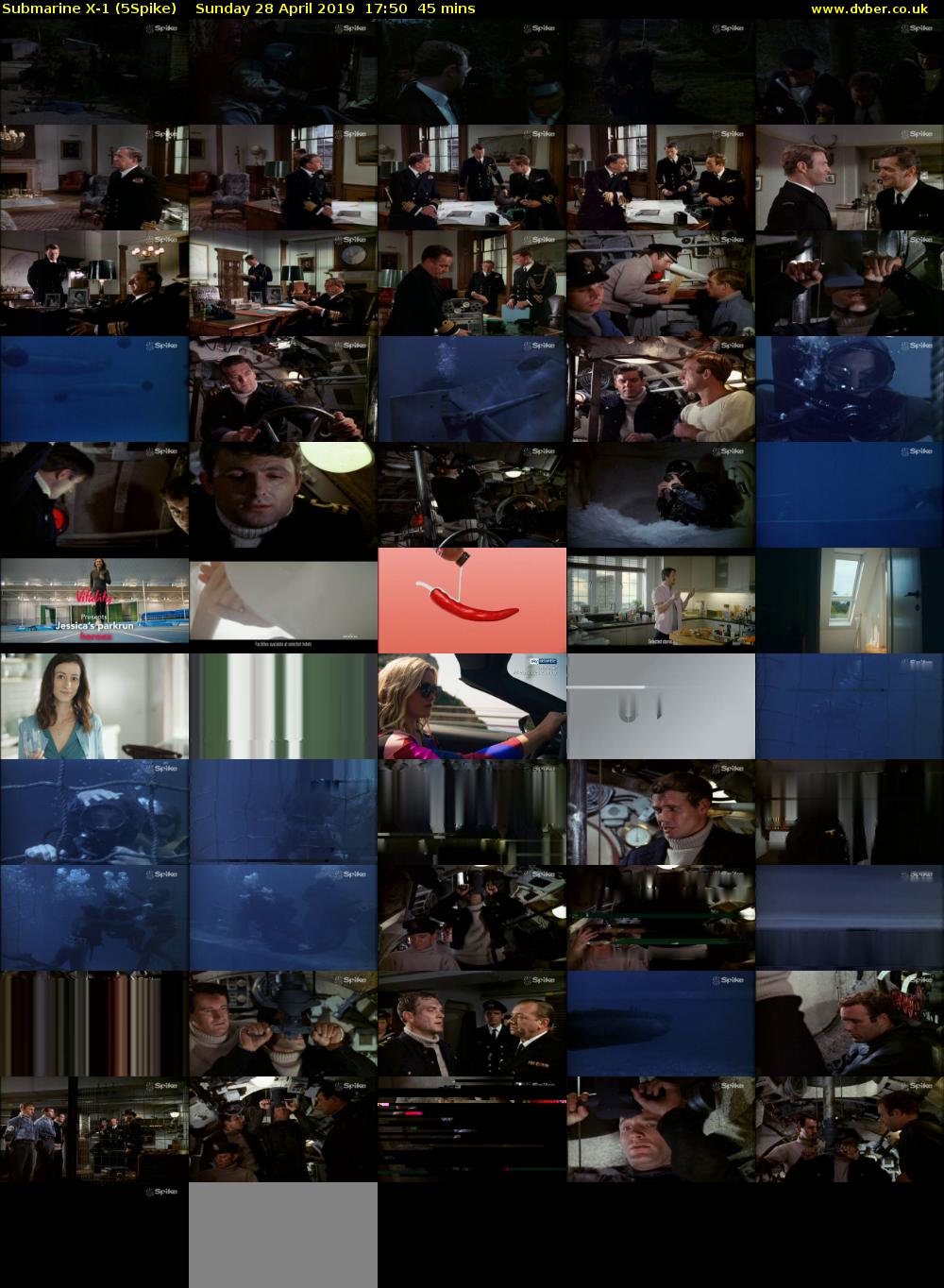 Submarine X-1 (5Spike) Sunday 28 April 2019 17:50 - 18:35