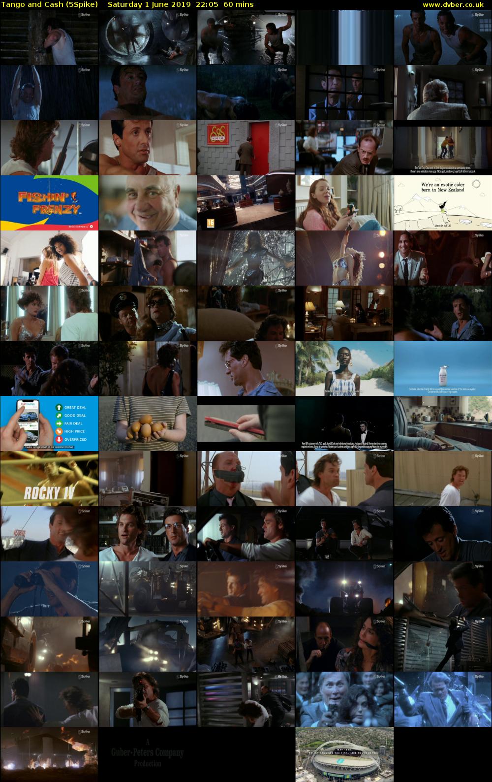Tango and Cash (5Spike) Saturday 1 June 2019 22:05 - 23:05