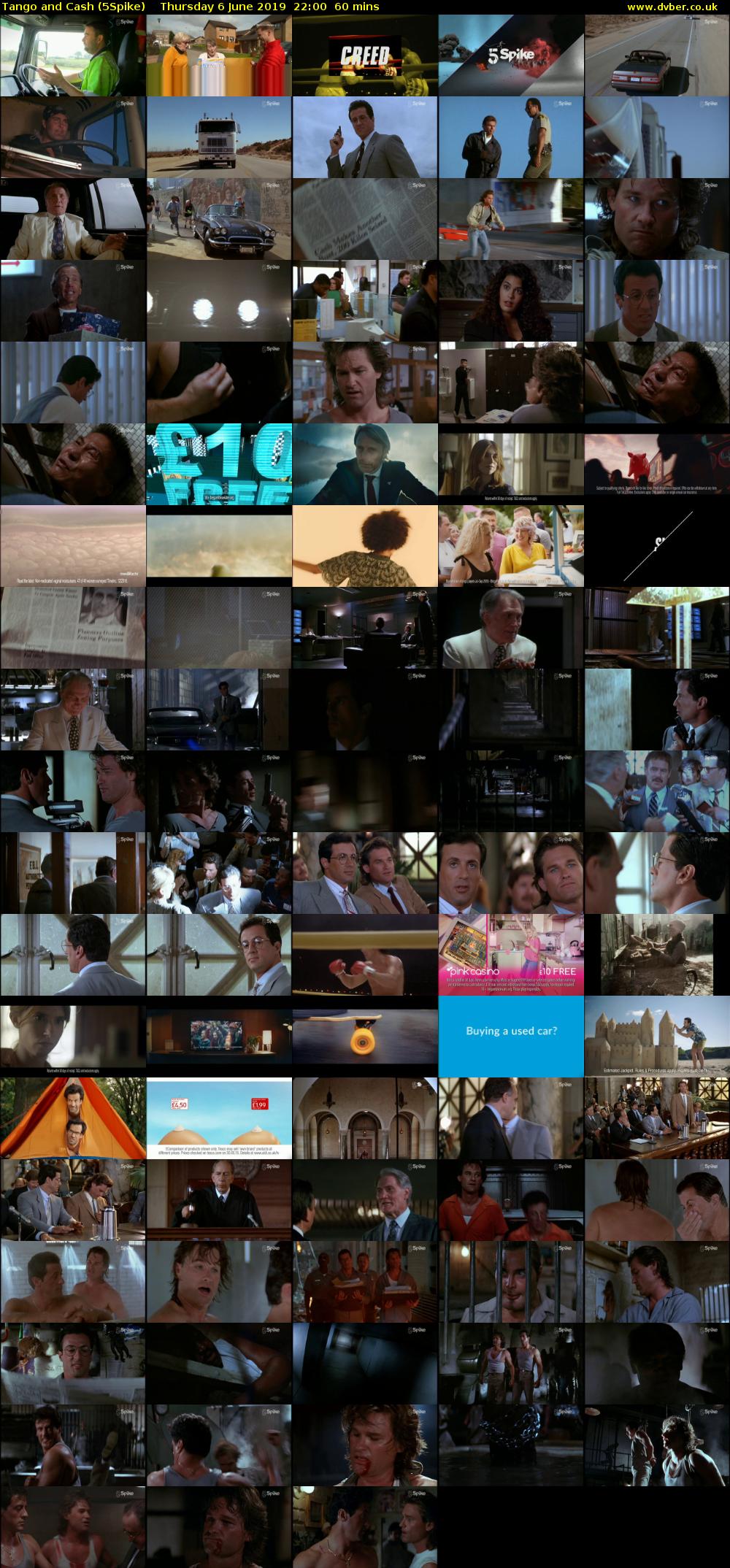 Tango and Cash (5Spike) Thursday 6 June 2019 22:00 - 23:00