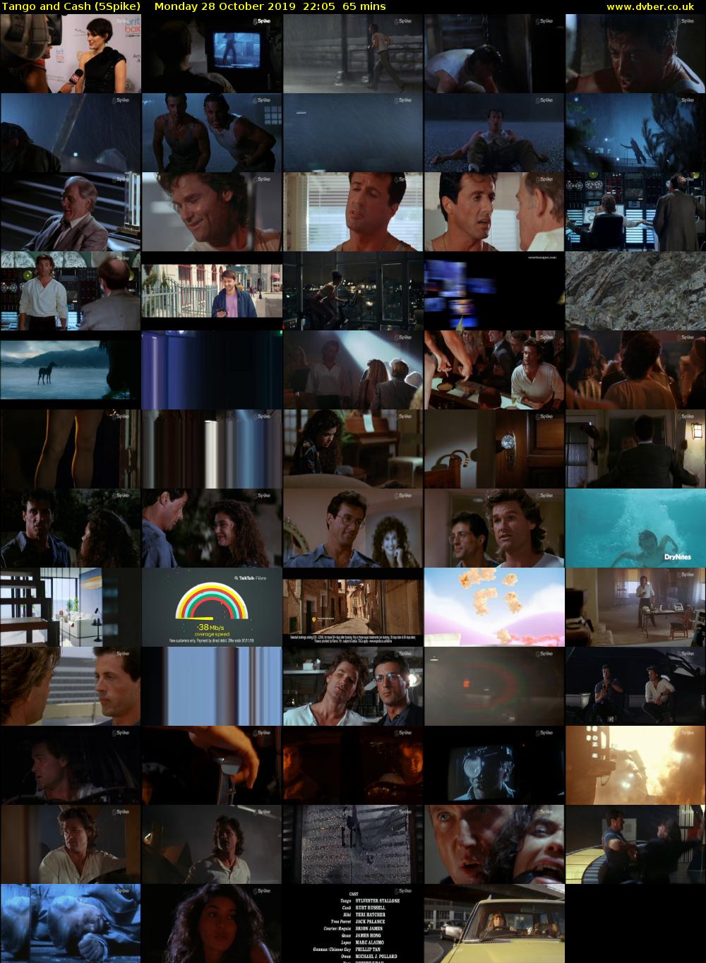 Tango and Cash (5Spike) Monday 28 October 2019 22:05 - 23:10