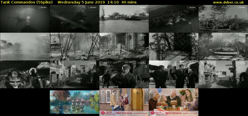 Tank Commandos (5Spike) Wednesday 5 June 2019 14:10 - 14:50