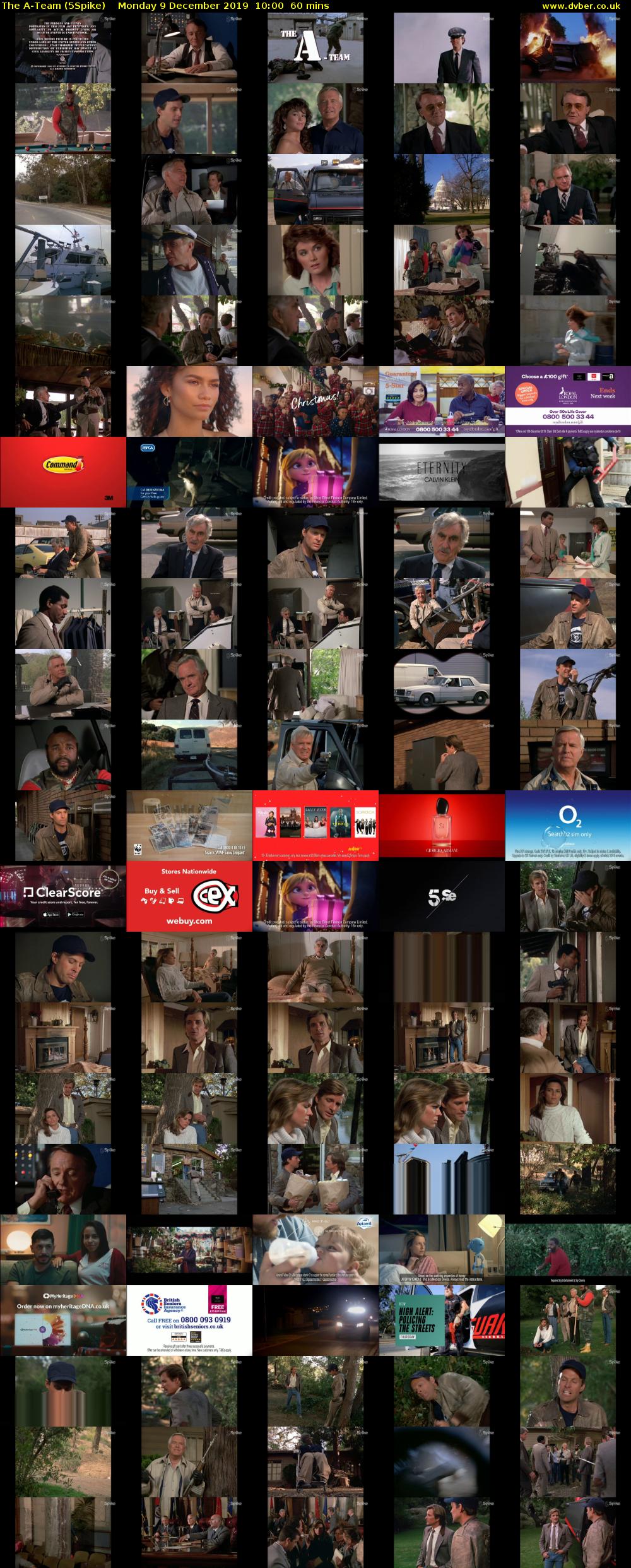 The A-Team (5Spike) Monday 9 December 2019 10:00 - 11:00