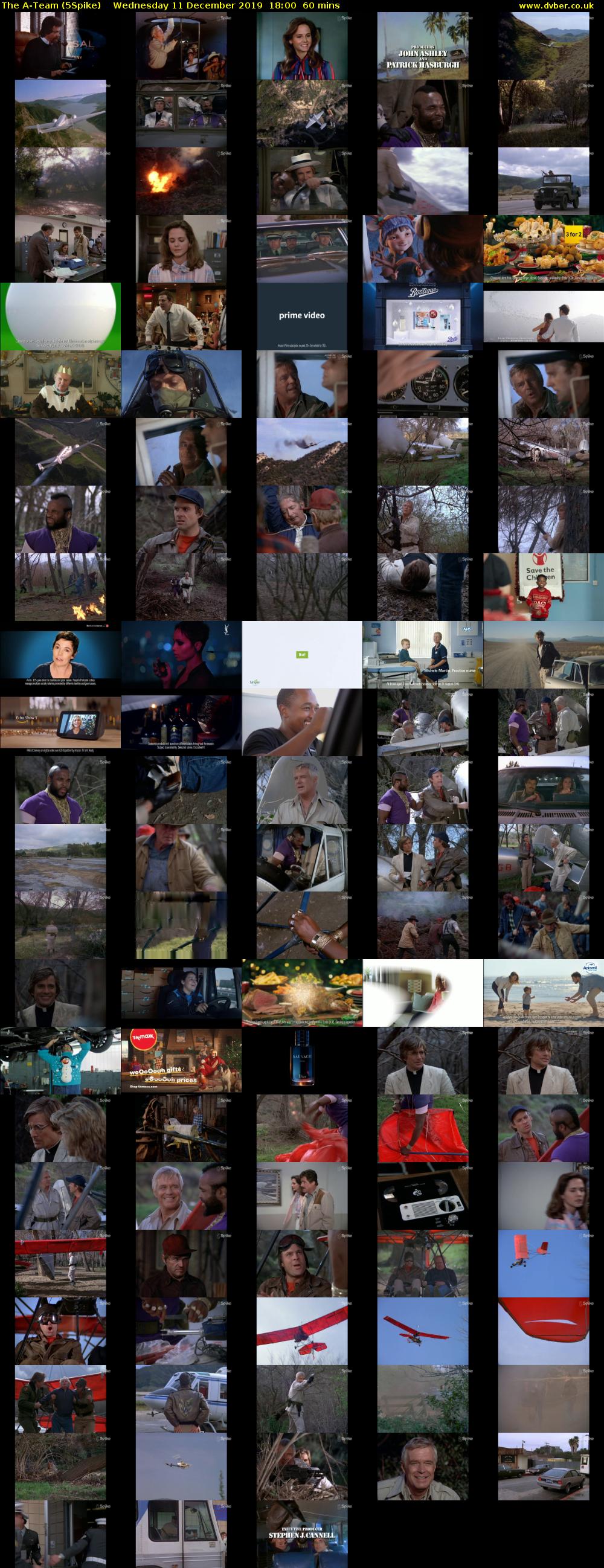 The A-Team (5Spike) Wednesday 11 December 2019 18:00 - 19:00