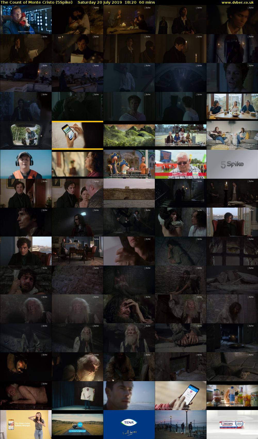 The Count of Monte Cristo (5Spike) Saturday 20 July 2019 18:20 - 19:20