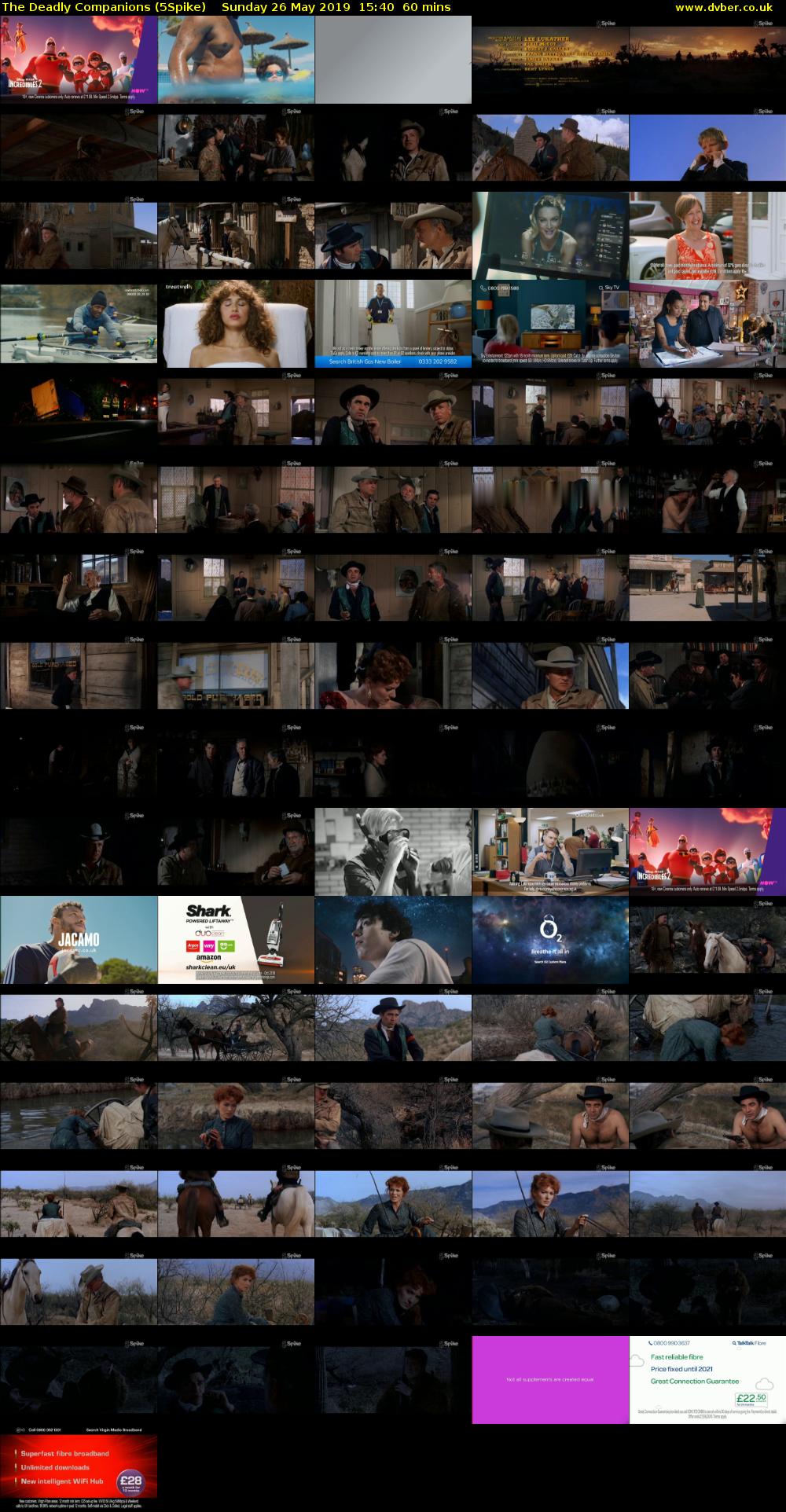 The Deadly Companions (5Spike) Sunday 26 May 2019 15:40 - 16:40