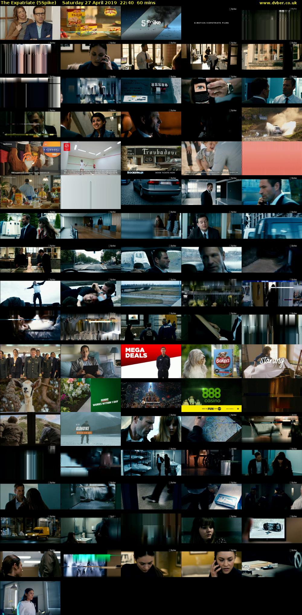 The Expatriate (5Spike) Saturday 27 April 2019 22:40 - 23:40