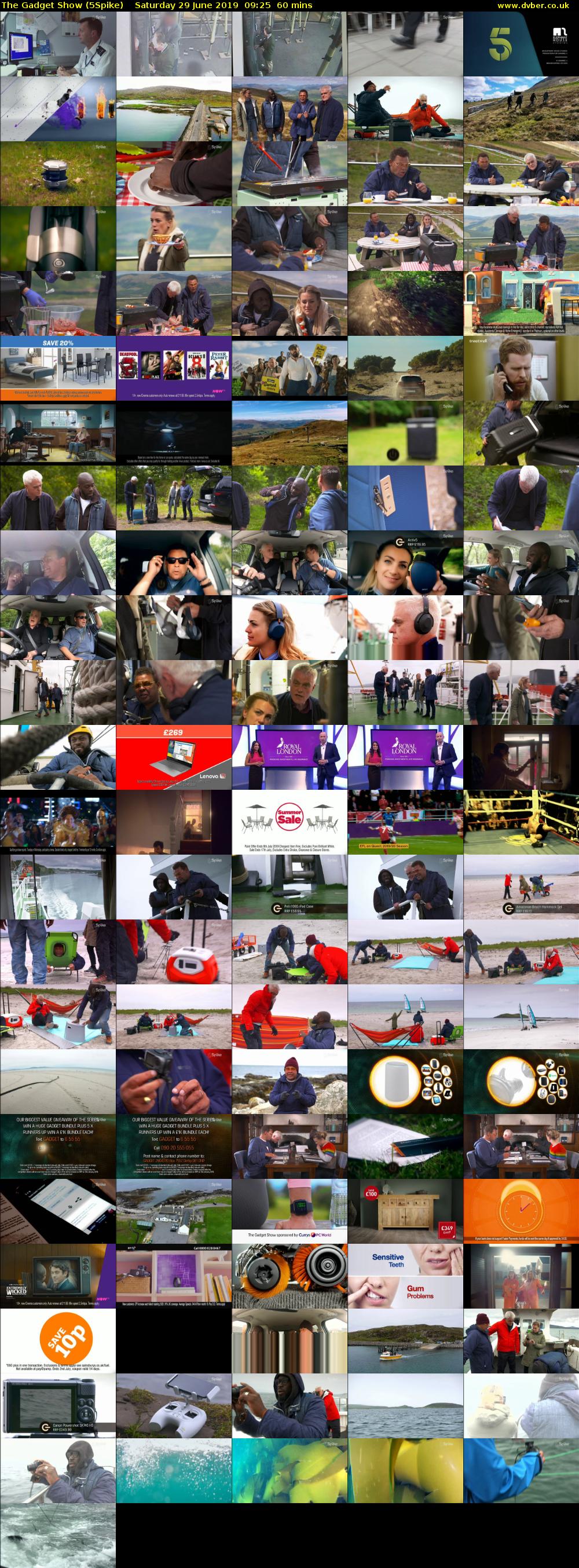 The Gadget Show (5Spike) Saturday 29 June 2019 09:25 - 10:25