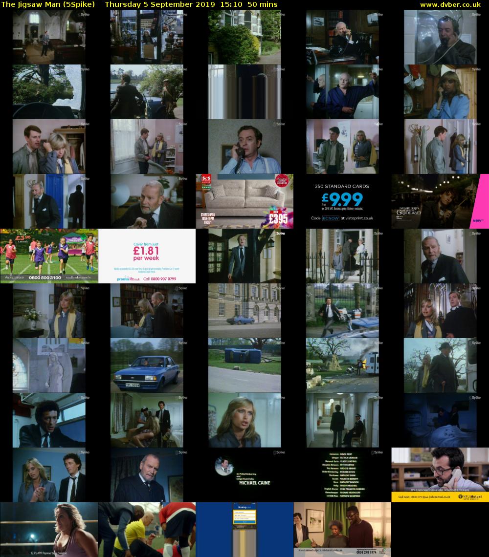 The Jigsaw Man (5Spike) Thursday 5 September 2019 15:10 - 16:00