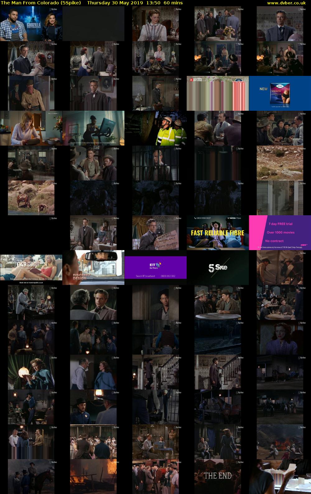 The Man From Colorado (5Spike) Thursday 30 May 2019 13:50 - 14:50