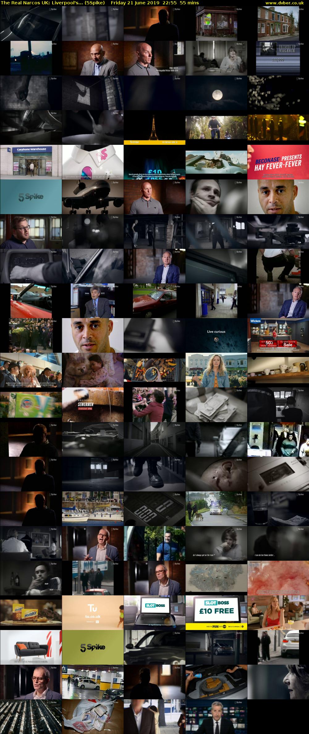 The Real Narcos UK: Liverpool's... (5Spike) Friday 21 June 2019 22:55 - 23:50