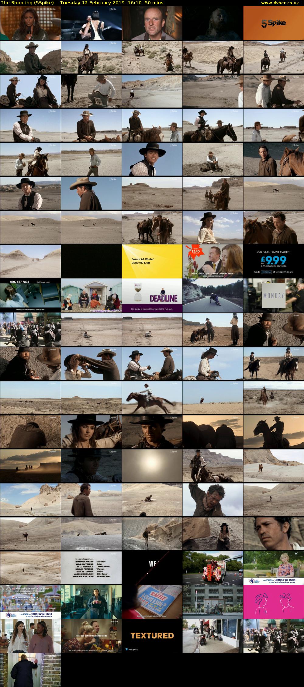 The Shooting (5Spike) Tuesday 12 February 2019 16:10 - 17:00