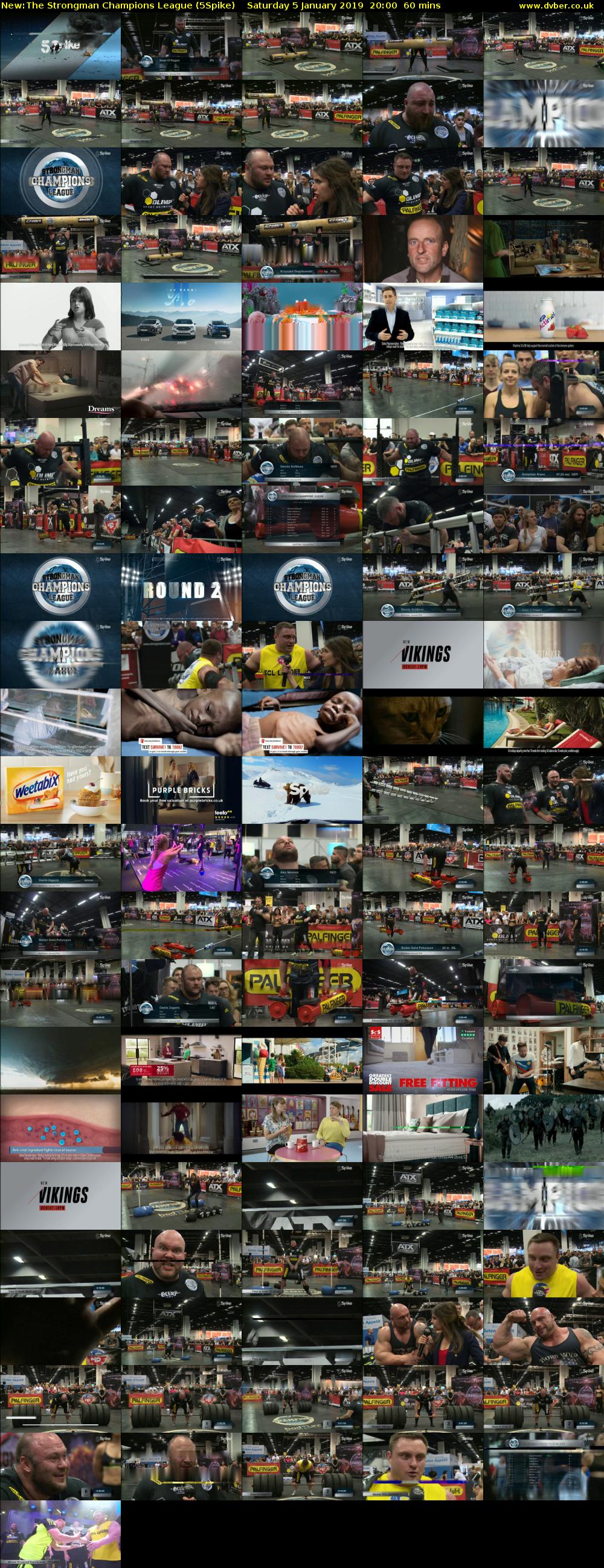The Strongman Champions League (5Spike) Saturday 5 January 2019 20:00 - 21:00