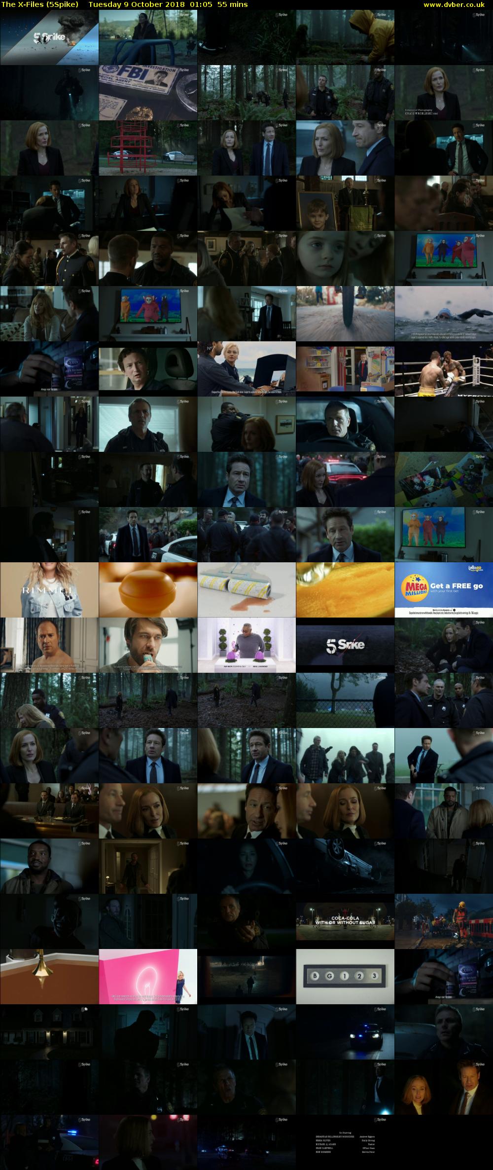 The X-Files (5Spike) Tuesday 9 October 2018 01:05 - 02:00