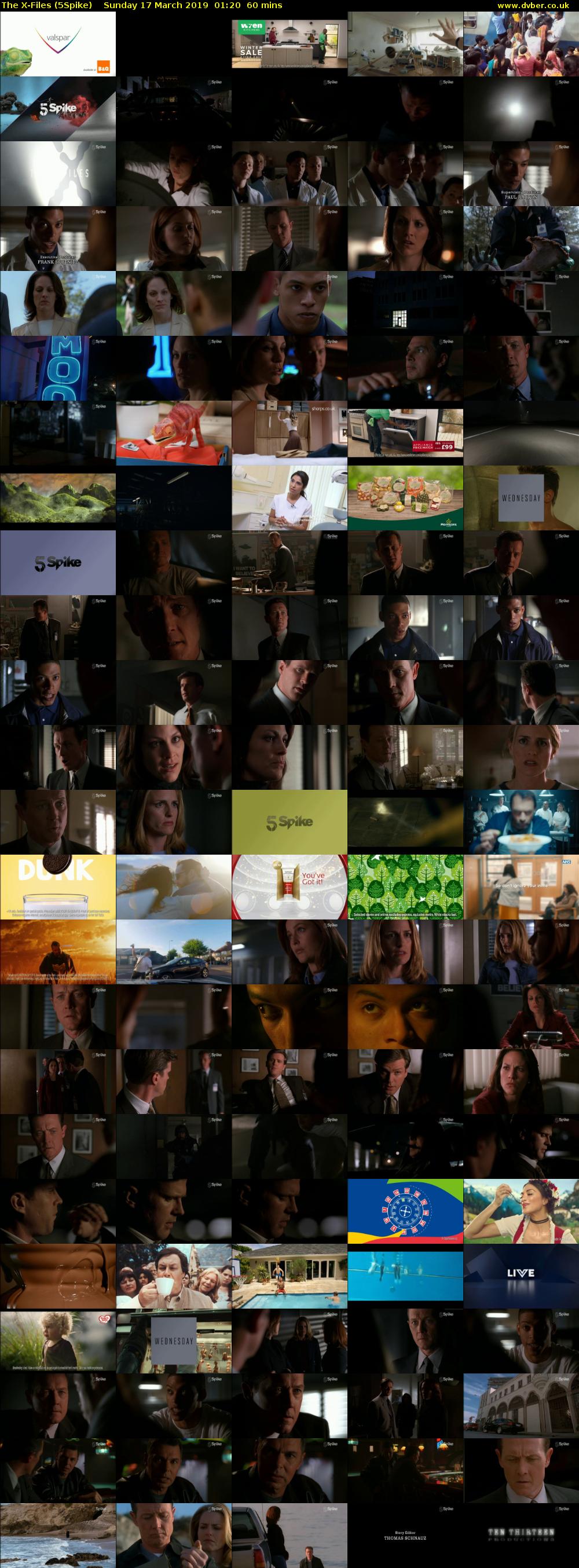 The X-Files (5Spike) Sunday 17 March 2019 01:20 - 02:20
