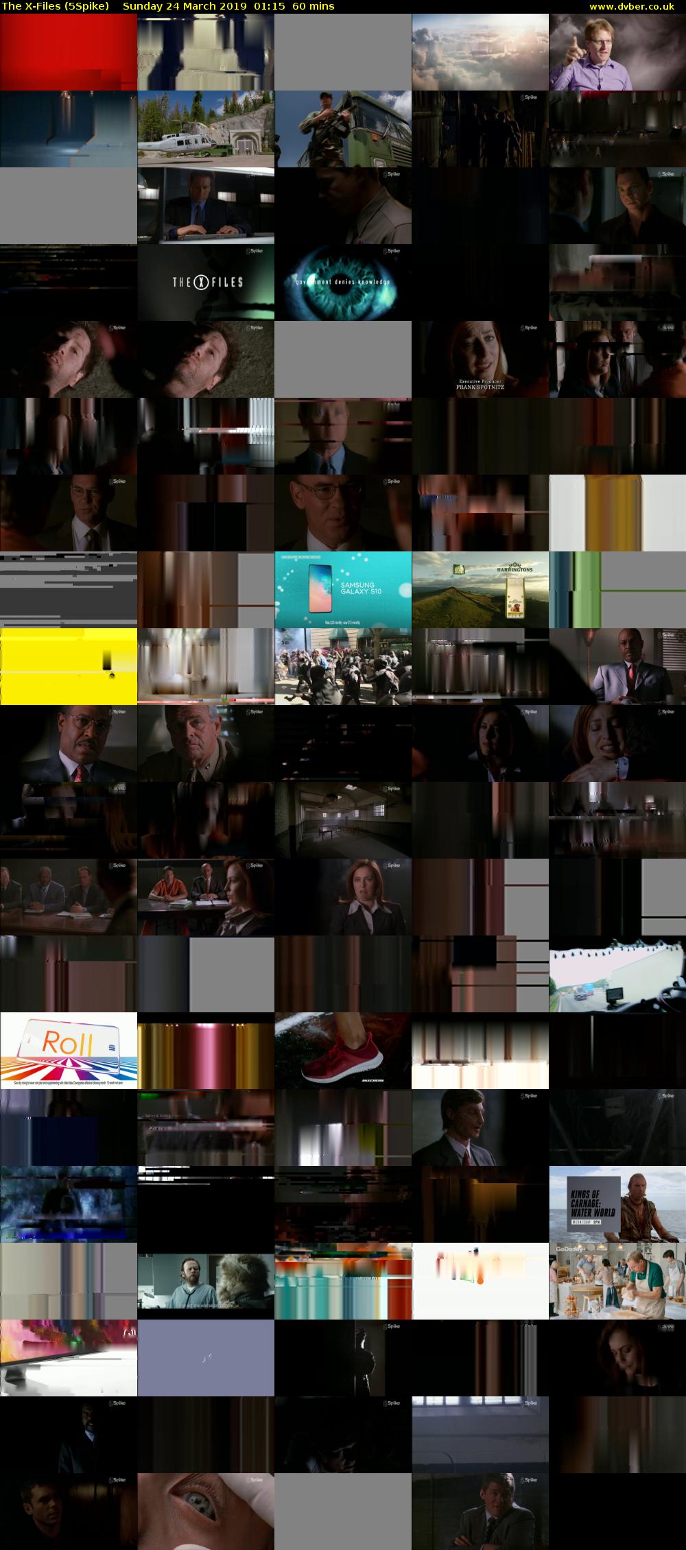The X-Files (5Spike) Sunday 24 March 2019 01:15 - 02:15