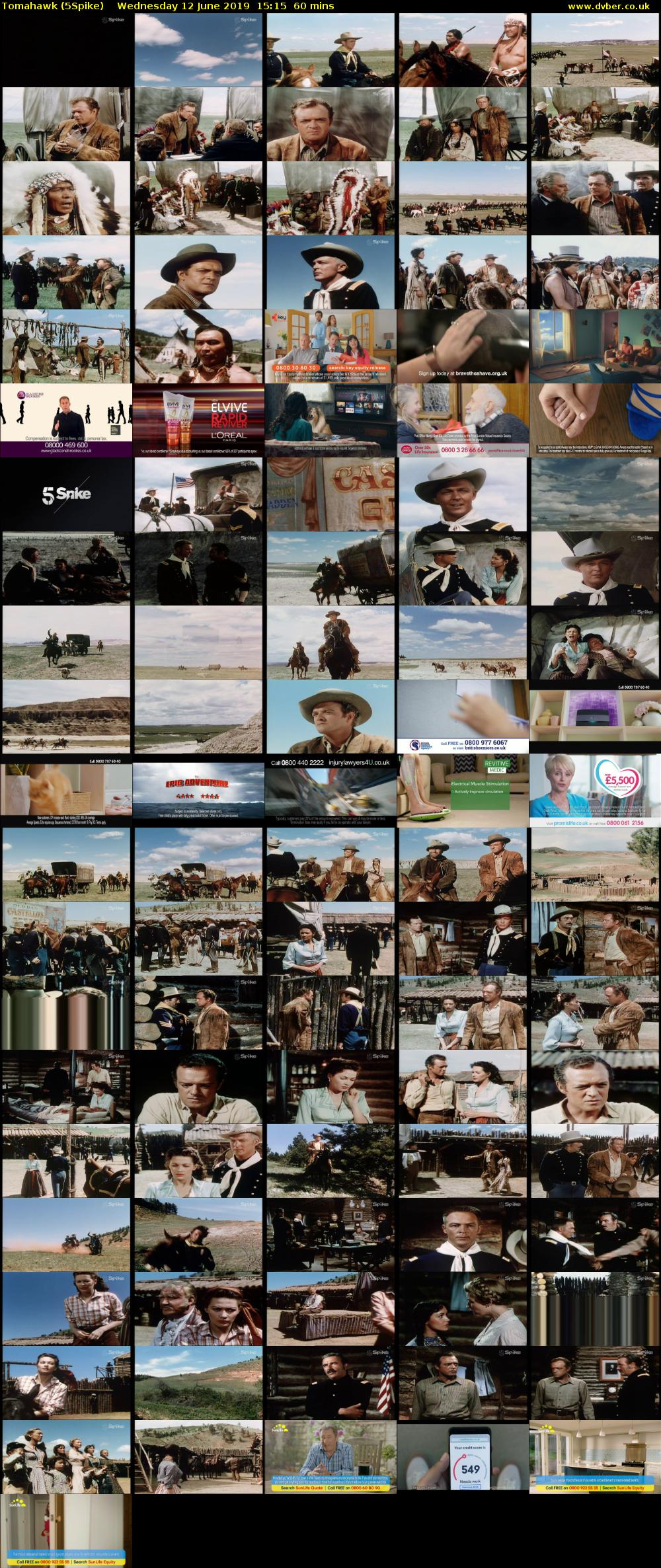 Tomahawk (5Spike) Wednesday 12 June 2019 15:15 - 16:15
