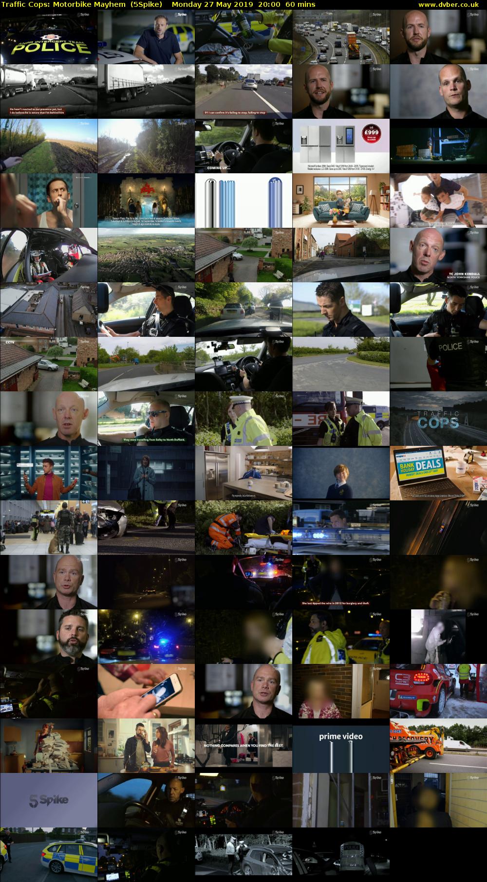 Traffic Cops: Motorbike Mayhem  (5Spike) Monday 27 May 2019 20:00 - 21:00