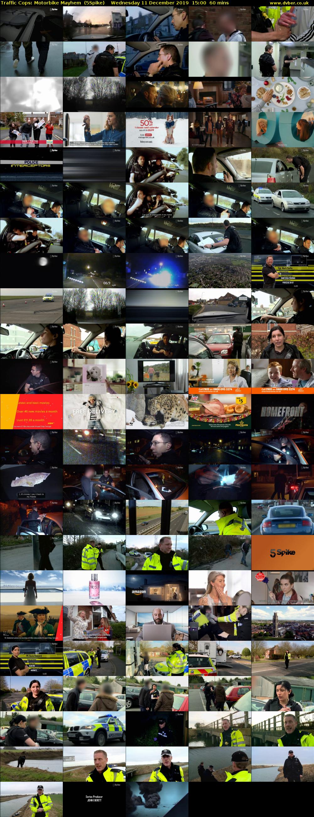 Traffic Cops: Motorbike Mayhem  (5Spike) Wednesday 11 December 2019 15:00 - 16:00