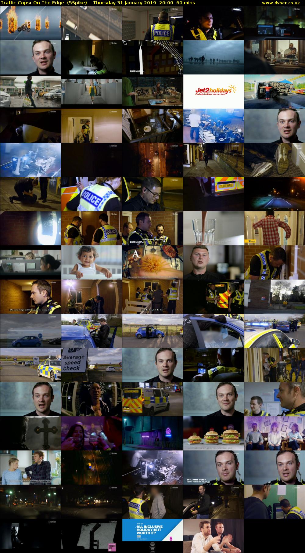 Traffic Cops: On The Edge  (5Spike) Thursday 31 January 2019 20:00 - 21:00
