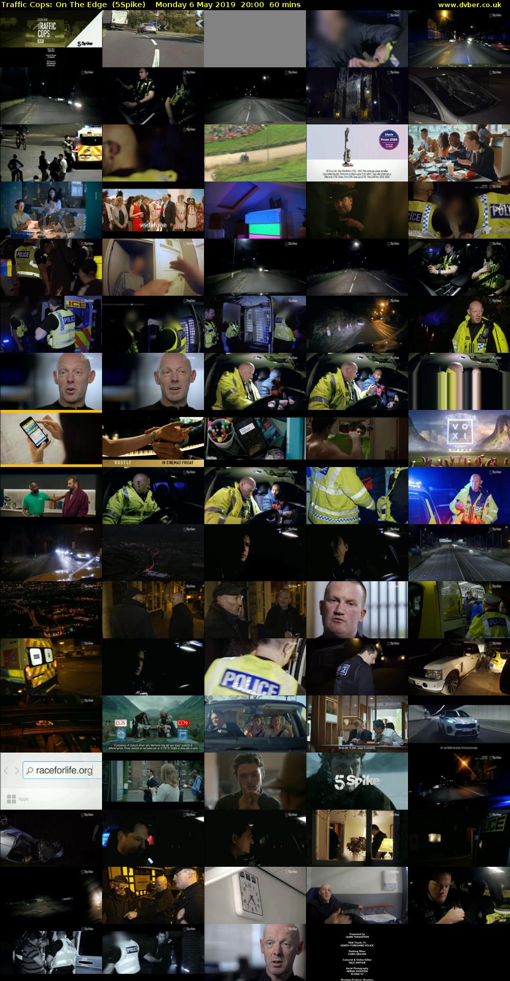 Traffic Cops: On The Edge  (5Spike) Monday 6 May 2019 20:00 - 21:00