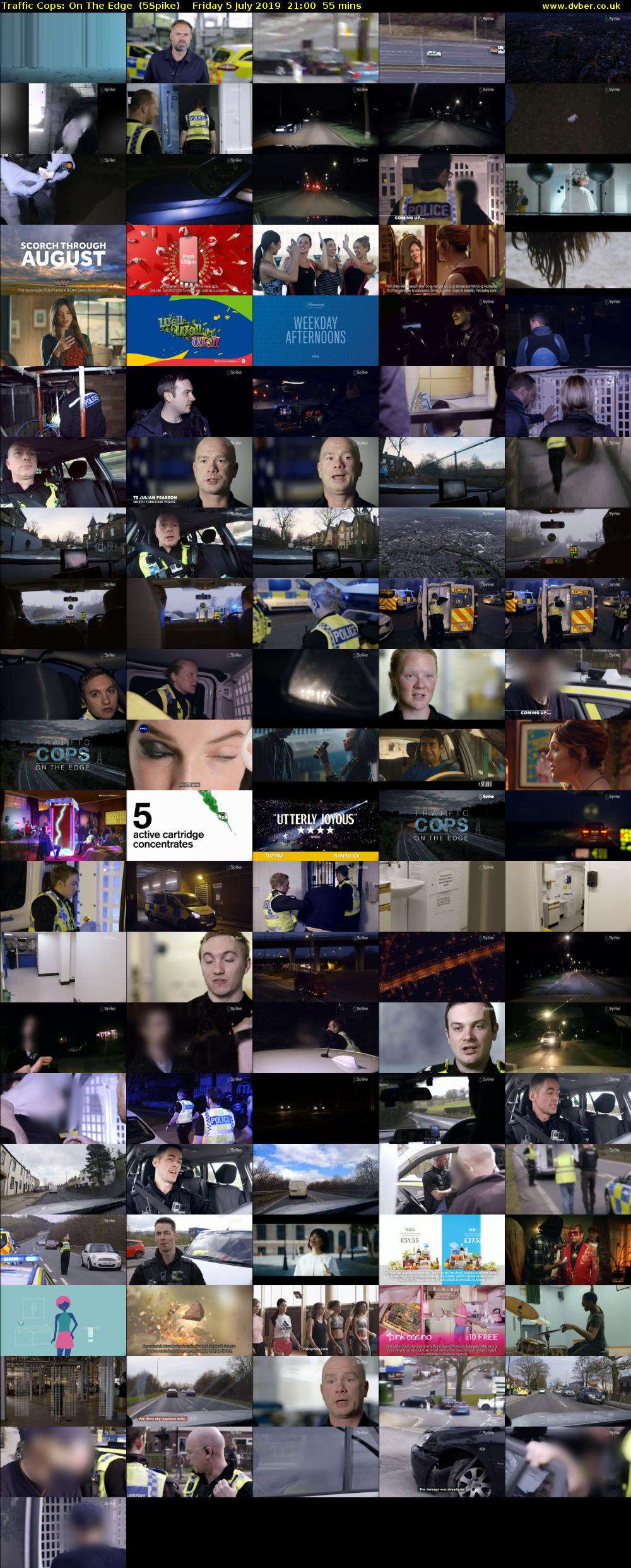 Traffic Cops: On The Edge  (5Spike) Friday 5 July 2019 21:00 - 21:55