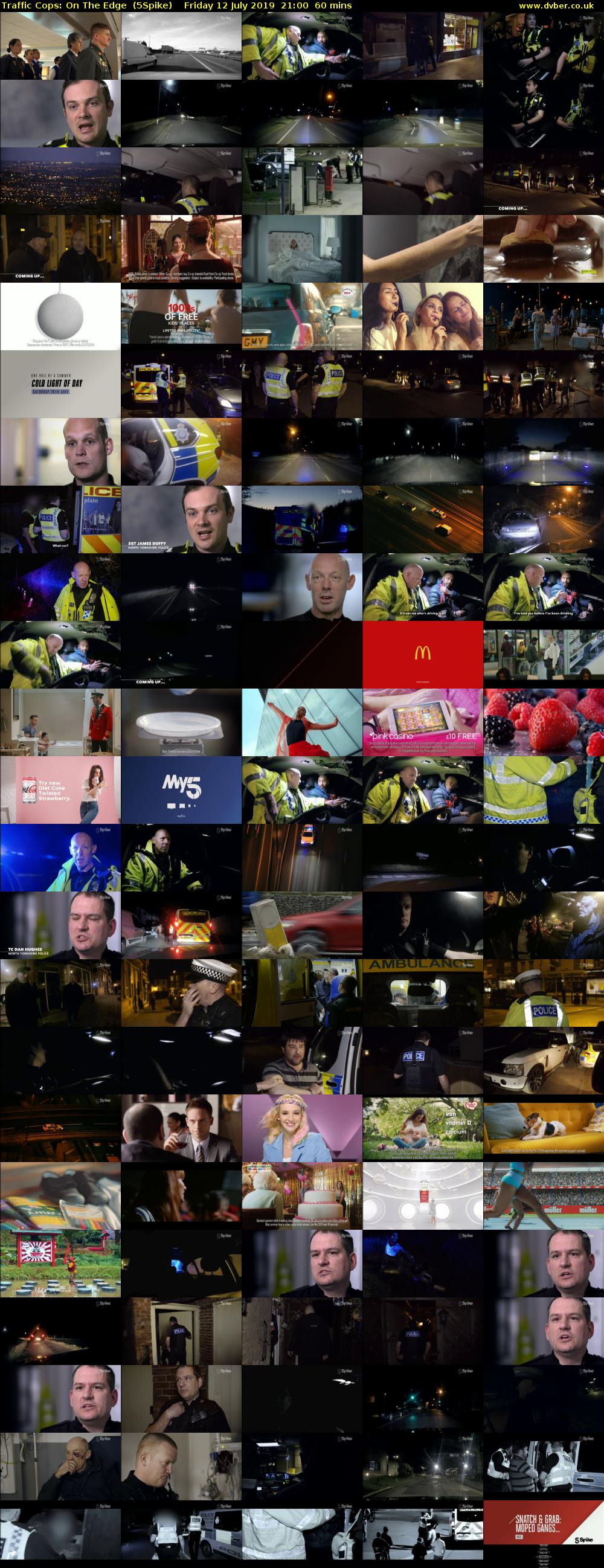 Traffic Cops: On The Edge  (5Spike) Friday 12 July 2019 21:00 - 22:00