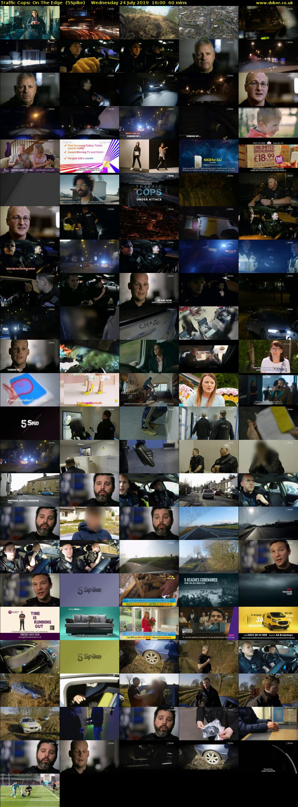 Traffic Cops: On The Edge  (5Spike) Wednesday 24 July 2019 16:00 - 17:00