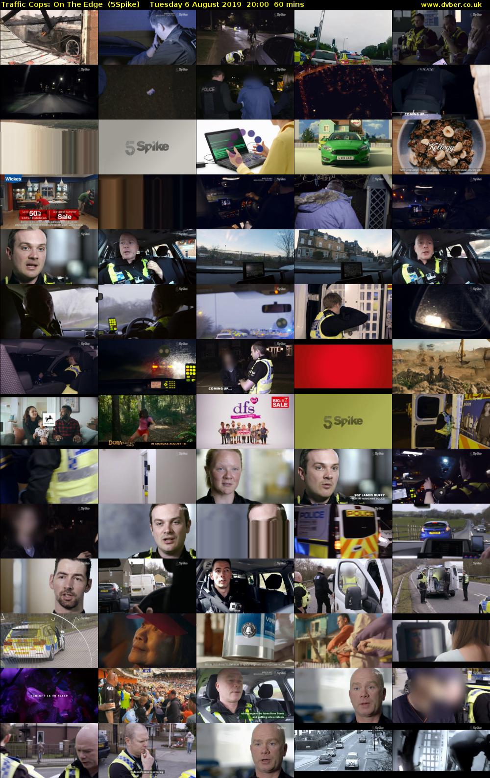 Traffic Cops: On The Edge  (5Spike) Tuesday 6 August 2019 20:00 - 21:00