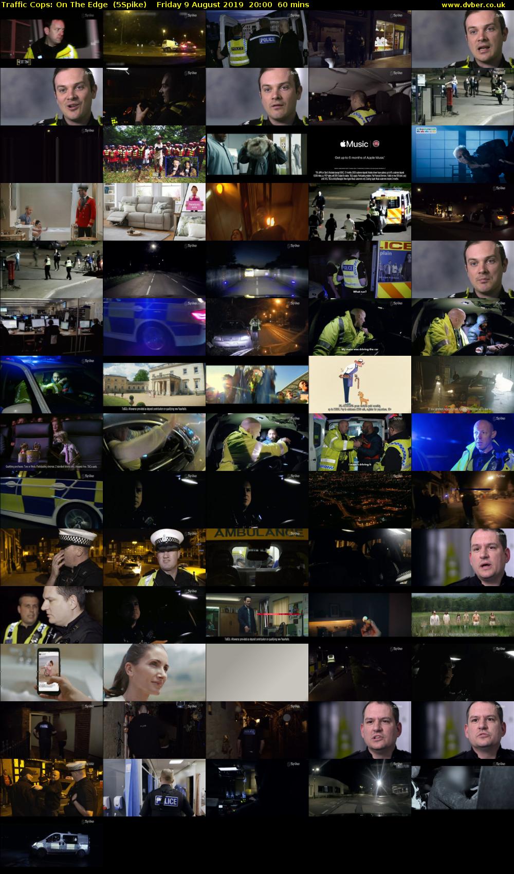 Traffic Cops: On The Edge  (5Spike) Friday 9 August 2019 20:00 - 21:00