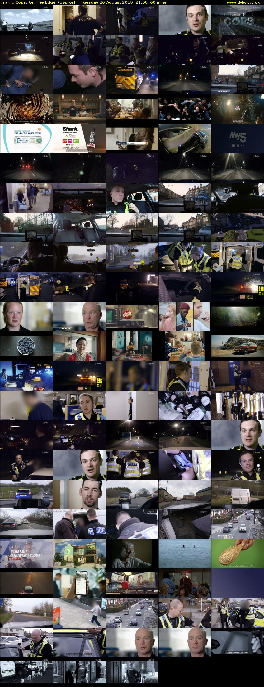 Traffic Cops: On The Edge  (5Spike) Tuesday 20 August 2019 21:00 - 22:00