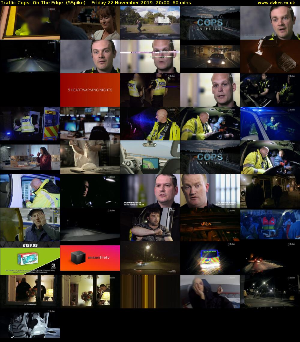 Traffic Cops: On The Edge  (5Spike) Friday 22 November 2019 20:00 - 21:00