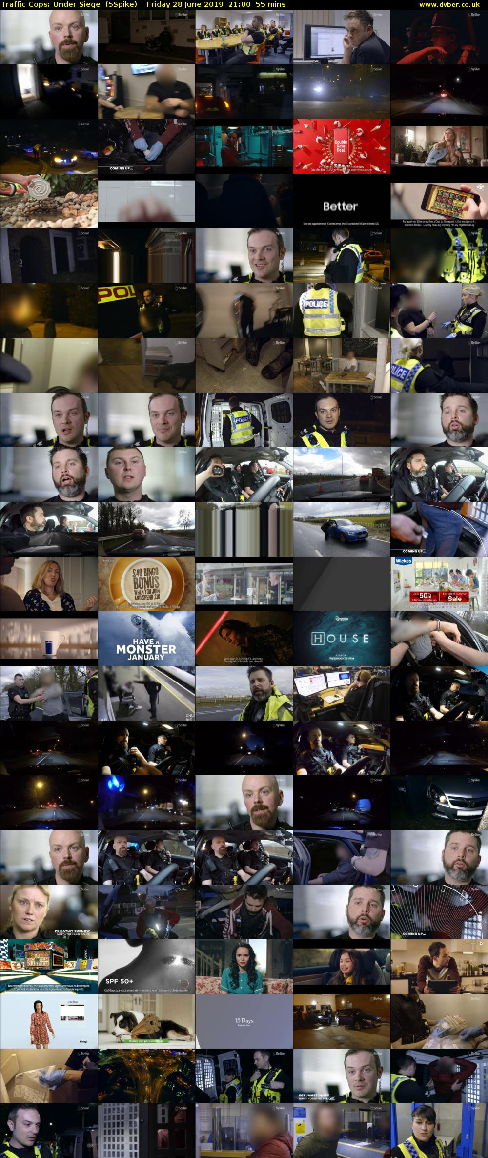Traffic Cops: Under Siege  (5Spike) Friday 28 June 2019 21:00 - 21:55