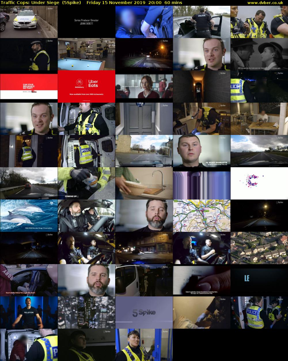 Traffic Cops: Under Siege  (5Spike) Friday 15 November 2019 20:00 - 21:00