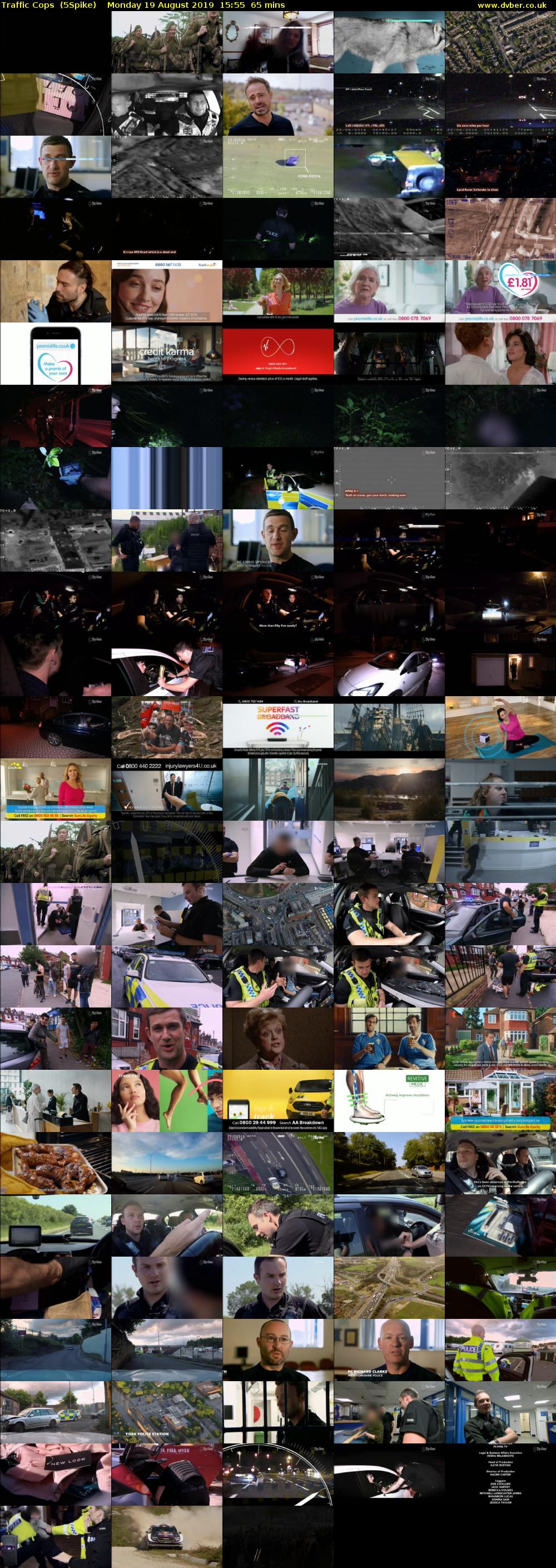 Traffic Cops  (5Spike) Monday 19 August 2019 15:55 - 17:00