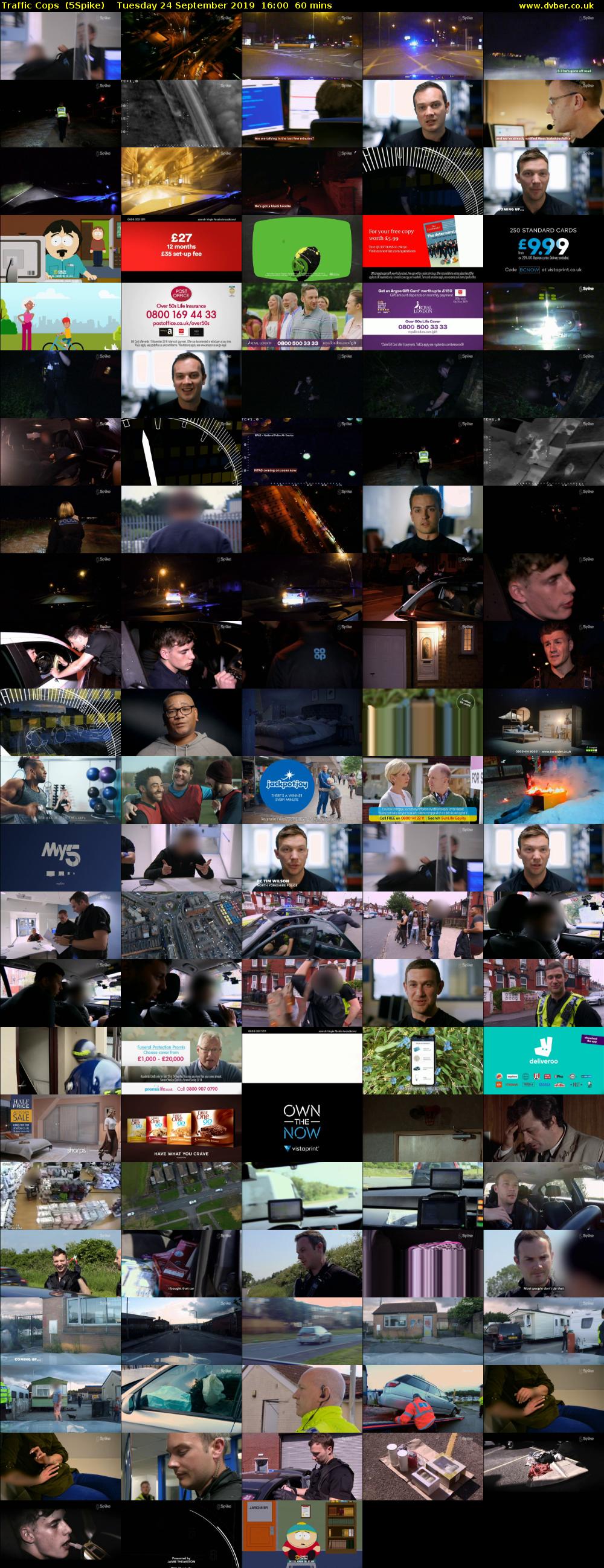 Traffic Cops  (5Spike) Tuesday 24 September 2019 16:00 - 17:00