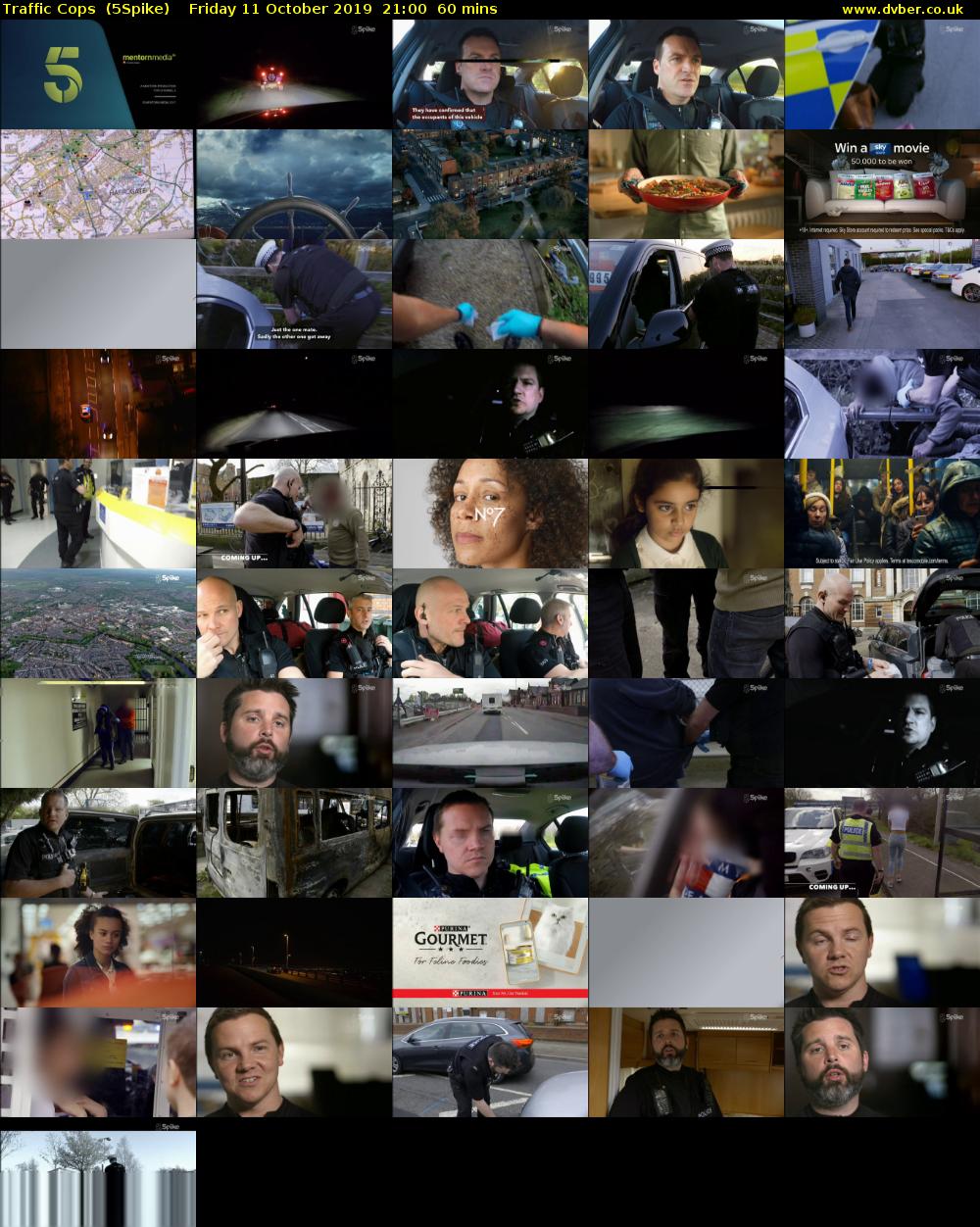 Traffic Cops  (5Spike) Friday 11 October 2019 21:00 - 22:00
