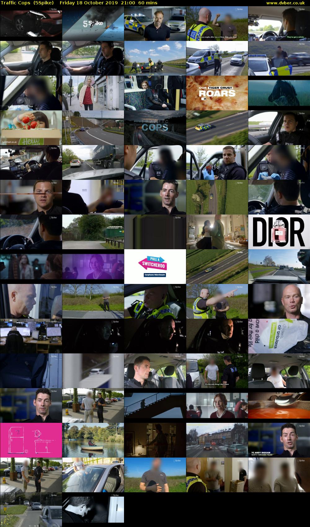 Traffic Cops  (5Spike) Friday 18 October 2019 21:00 - 22:00