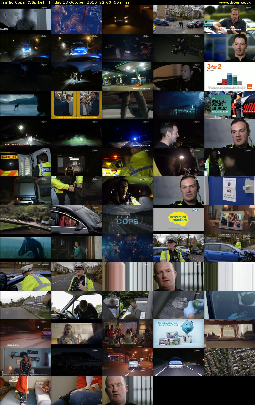 Traffic Cops  (5Spike) Friday 18 October 2019 22:00 - 23:00