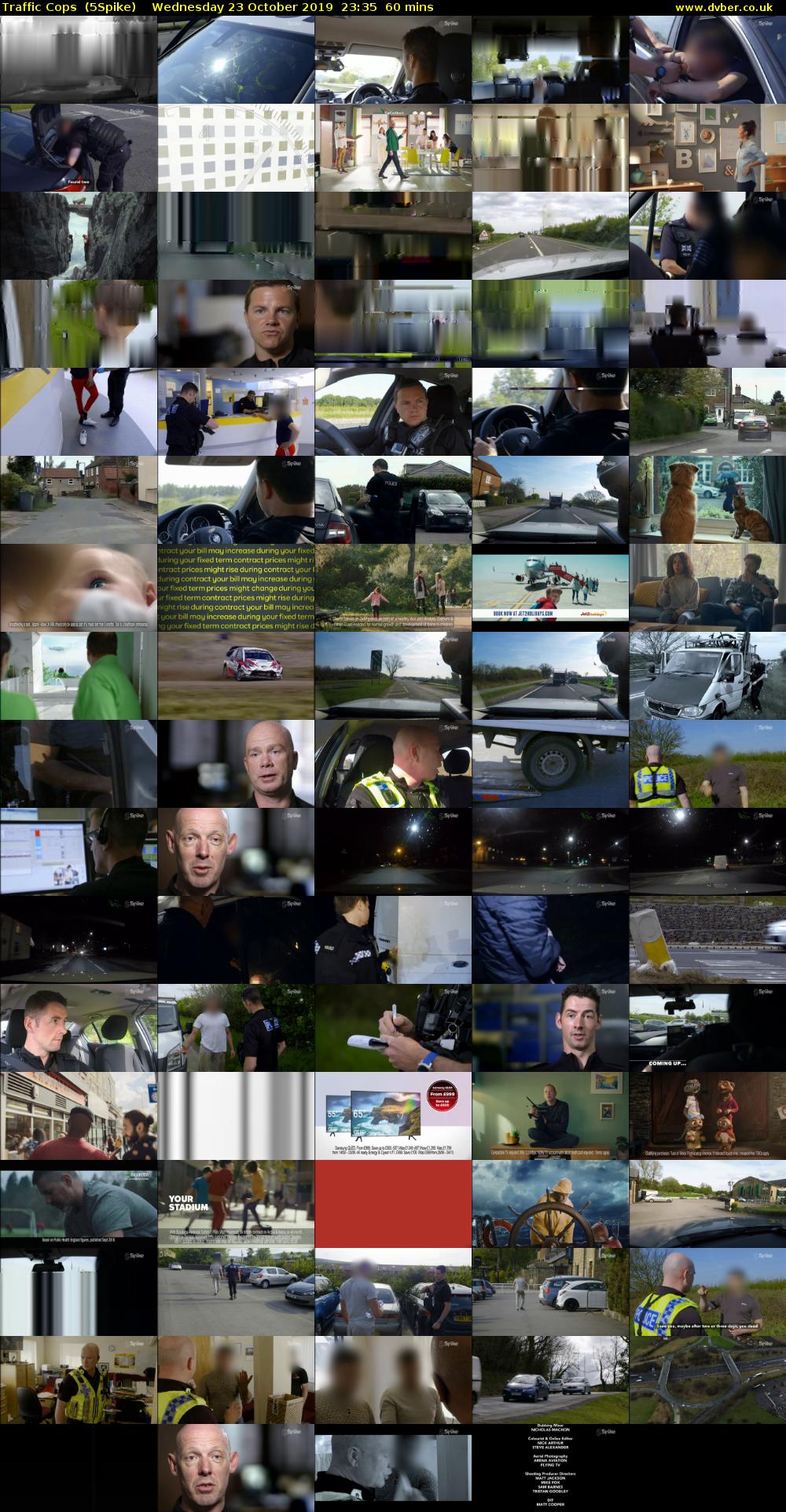 Traffic Cops  (5Spike) Wednesday 23 October 2019 23:35 - 00:35