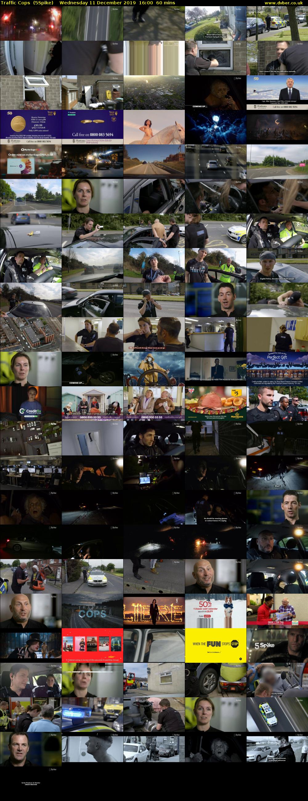Traffic Cops  (5Spike) Wednesday 11 December 2019 16:00 - 17:00