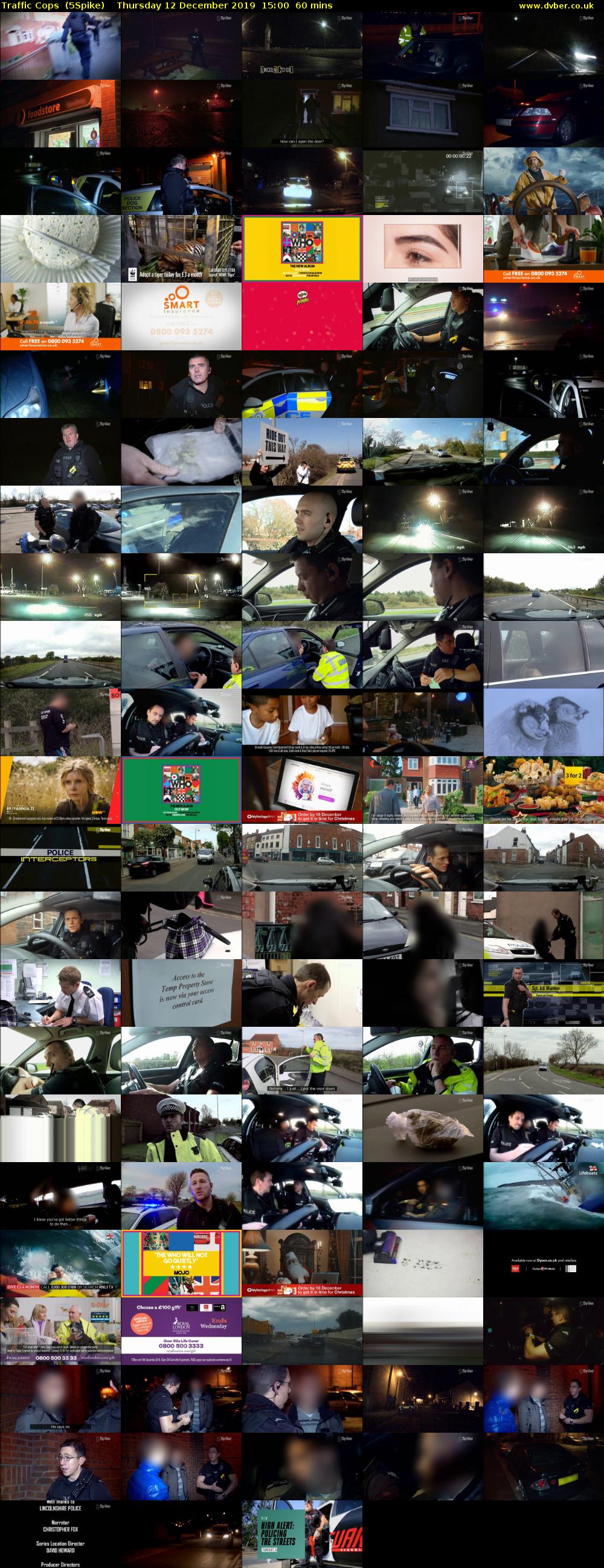 Traffic Cops  (5Spike) Thursday 12 December 2019 15:00 - 16:00