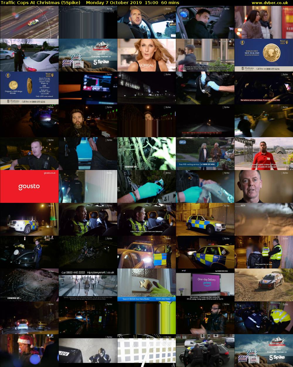 Traffic Cops At Christmas (5Spike) Monday 7 October 2019 15:00 - 16:00