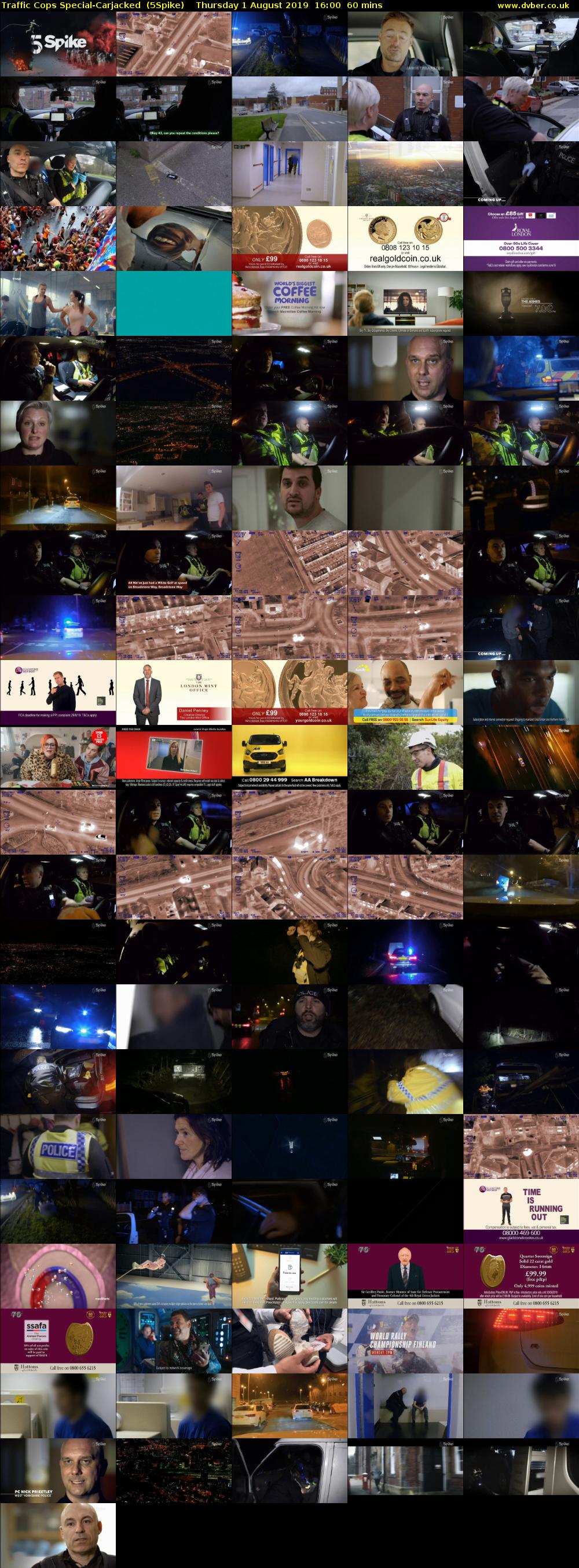Traffic Cops Special-Carjacked  (5Spike) Thursday 1 August 2019 16:00 - 17:00
